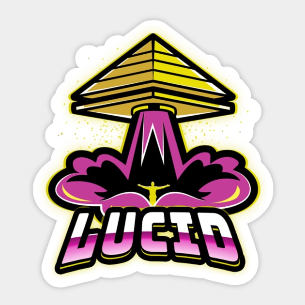 Lucid Cult Sticker by Lucid Entertainment